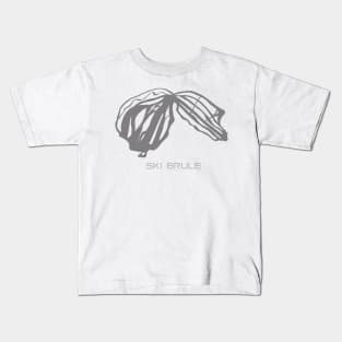 Ski Brule Resort 3D Kids T-Shirt